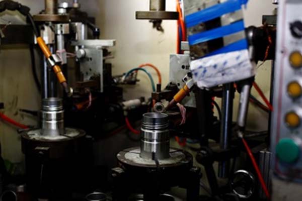  Automatic mouth-flat machine